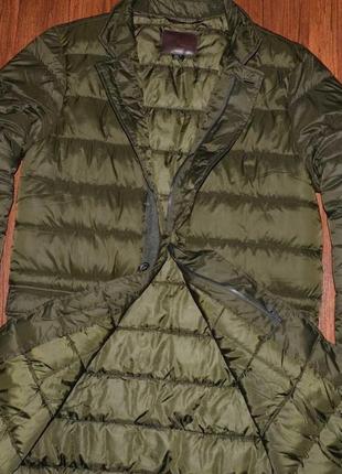 Livergy jacket мужская удлиненная куртка пуховик пальто хаки4 фото