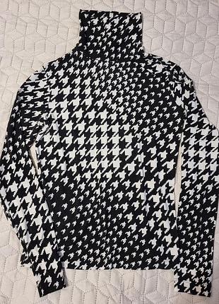 Гольф гусяча лапка h&m