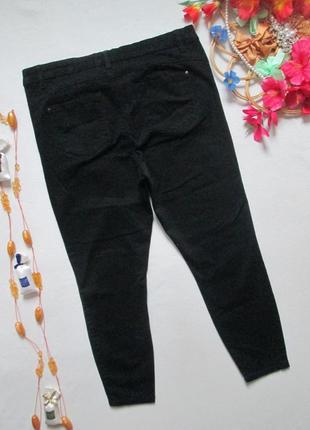 Суперовые стрейечвые черные джинсы скинни батал denim co 💜🌺💜4 фото