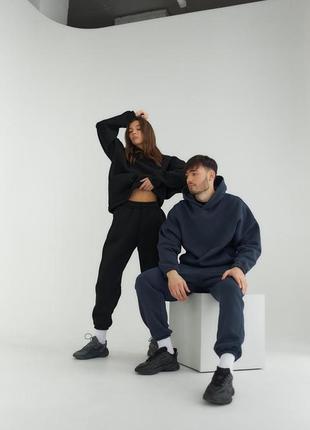 Комплект фліс овер 22 (графіт+графіт)