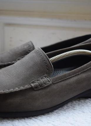Кожаные мембранные туфли мокасины лоферы ara gore-tex р 42 27 см р. 81 фото