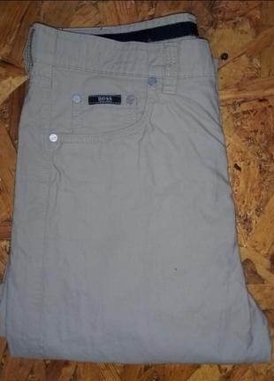 Котонові джинсові штани брюки hugo boss 2