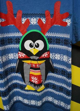 Футболка з новорічним пінгвіном next5 фото