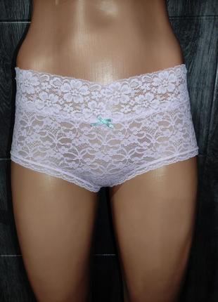 Красивые гипюровые трусики шортики