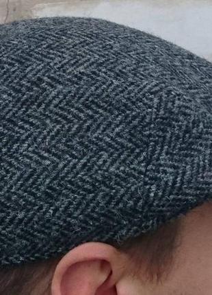 Кепка вовняна harris tweed
