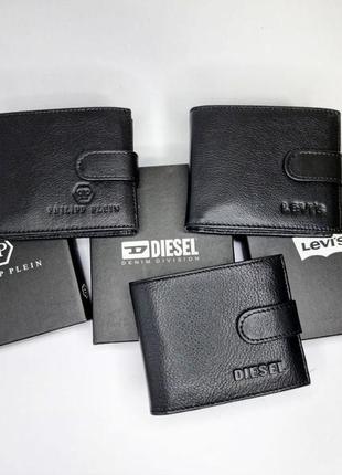Кожаный брендовый кошелек lacoste2 фото