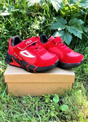 Кросівки дитячі в стилі "fila" р. 27-31