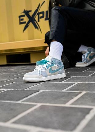 Жіночі кросівки nike air jordan 1  женские кроссовки найк аир джордан