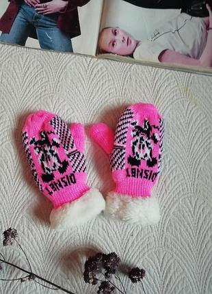 Детские варежки рукавички