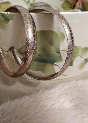 Сережки кольца