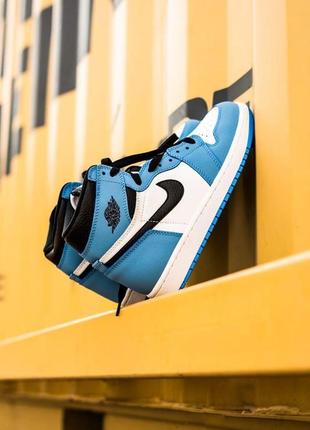 Чоловічі кросівки nike air jordan 1 мужские кроссовки найк аир джордан