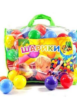 Кульки 01160(13027) для сухих басейнів, 60 мм 100 шт у сумці