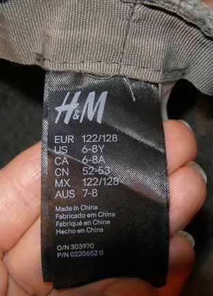 Кепочка жокейка h&m на девочку 7-8 лет шерсть3 фото