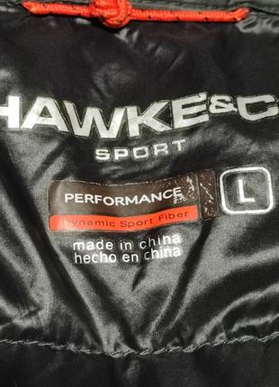 Пуховый жилет большого размера hawke&co sport performance.8 фото