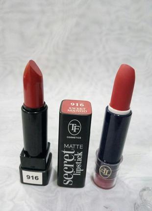 Матовая помадаtf matte secret,916тон