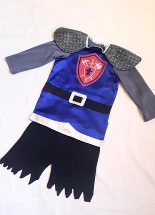 Карнавальний костюм tesco лицар французька лілія на 3-4 роки1 фото