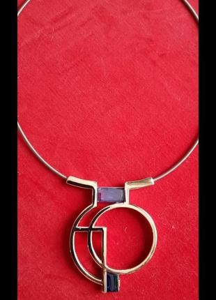 Оригинальная винтажная французская бижутерия. колье, бусы