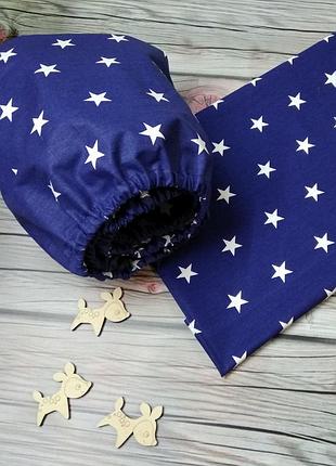 Простирадло на гумці в коляску