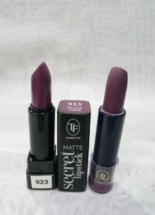 Матовая помадаtf matte secret,923 тон