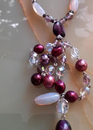 Оригинальная винтажная французская бижутерия. колье, бусы