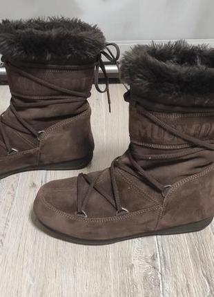 Снігоходи, сапоги moon boot men tecnica