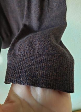 Натуральный удлиненный 100 % котон облегченный джемпер свитер на высокий рост asos8 фото