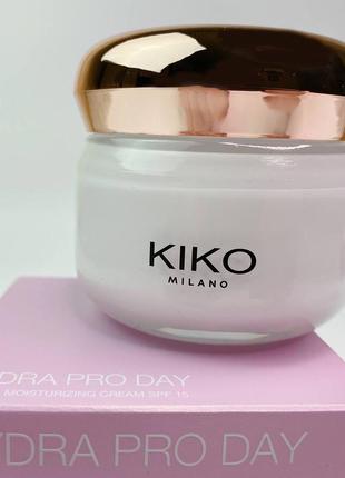 Крем для обличчя kiko milano hydra pro day. зволожуючий крем кіко мілано4 фото