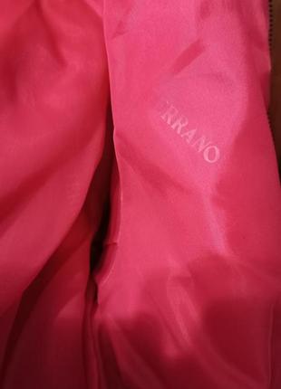 Куртка шубка розовая меховая10 фото