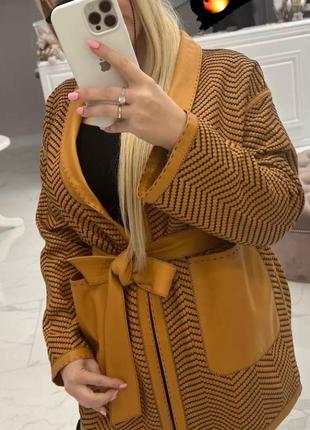 Кожаные накидки рубашка