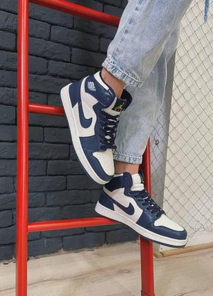 Чоловічі кросівки nike air jordan 1 retro  мужские кроссовки найк аир джордан