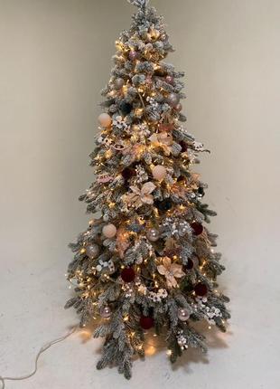 Іграшки на ялинку новорічні прикраси різдвяний декор шары на ёлку украшения1 фото