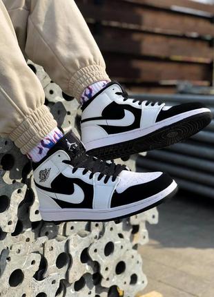 Чоловічі кросівки nike air jordan 1 retro  мужские кроссовки найк аир джордан7 фото