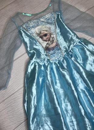 Платье эльза холодное сердце