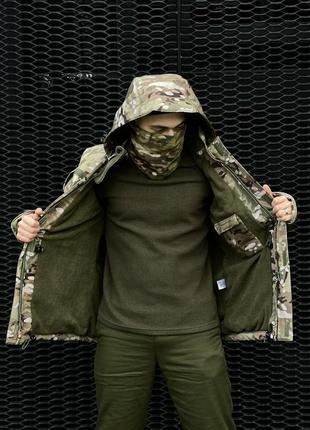 Бушлат армійський, зимова куртка мультикамуфляж6 фото