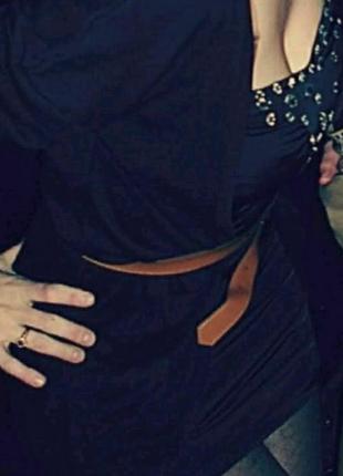 Плаття вечірнє чорне міні польща