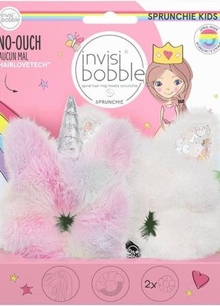 Резинка-браслет для волосся invisibobble sprunchie kids bunnycorn 1 уп-2 шт