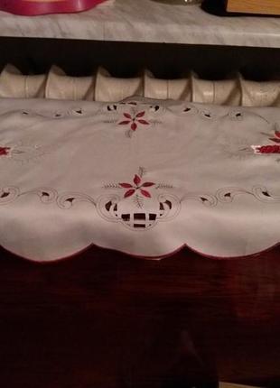 Серветка, ранер, доріжка новорічна