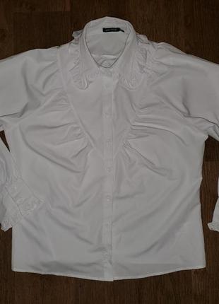 Блуза з коміром у вінтажному стилі i saw it first, оверсайз англія8 фото