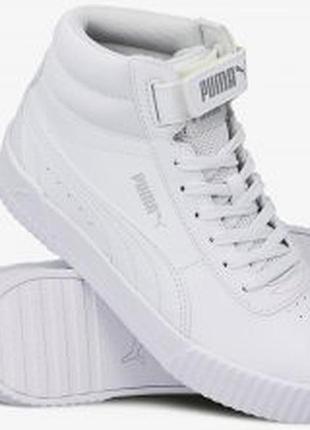 Жіночі хайтопи, високі кросівки puma carina, 100% оригінал7 фото