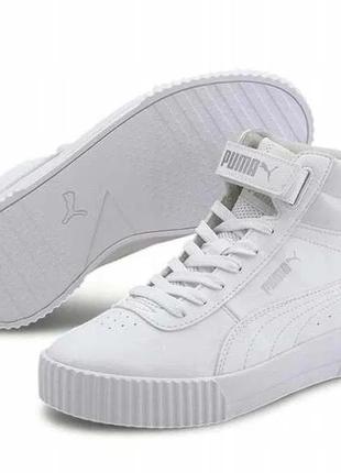 Жіночі хайтопи, високі кросівки puma carina, 100% оригінал8 фото