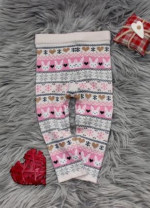 Лосіни теплі primark 9-12 міс.