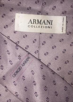 Armani collezioni шелковый галстук класса люкс.1 фото