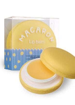 Бальзам для губ it´s skin mini macaron lip balm 7g - 04 pineapple1 фото