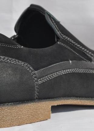 Мужские демисезонные туфли forra из pu-кожи, черные, отличное качество, размеры 41, 42, 43, 444 фото