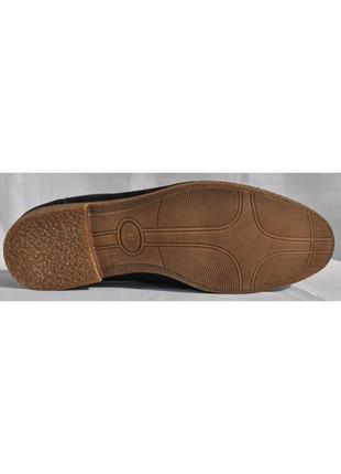 Мужские демисезонные туфли forra из pu-кожи, черные, отличное качество, размеры 41, 42, 43, 445 фото