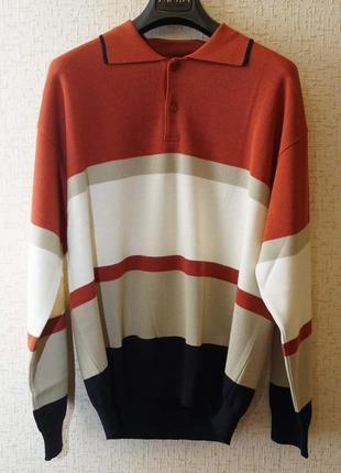 Чоловіче поло із довгим рукавом navigare (італія).