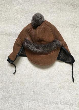 Дуже тепла шапка натуральне хутрові шкіра