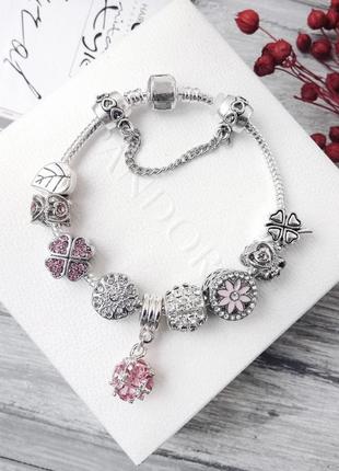 Браслет женский с лучшими шармами