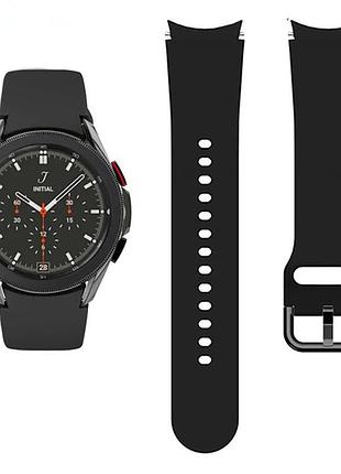Ремінець на galaxy watch 4 / ремінець на galaxy watch 5. чорного кольору