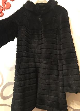 Шуба из песца